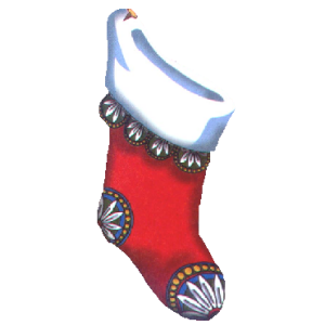 Red Christmas Stocking stampette avatar image