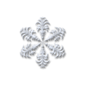 christmas snow flake three stampette avatar image