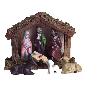 Wooden Nativity Scene stampette avatar image